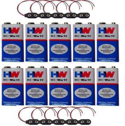 Inditrust 10 Pc 9 VOLT HW  Battery