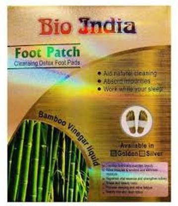 BIO INDIA detox foot pads patches