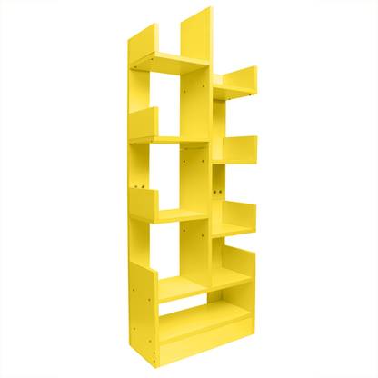 Kurtzy Book Shelf DIY Book Storage Display Rack Engineered Wood Open Book Shelf