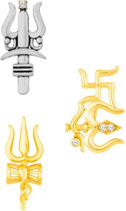 Dare Mahadev Trishul Brooch Combo Brooch