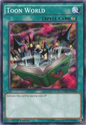 Yu-Gi-Oh! Toon World DPBC-EN046 - 16 Battle City - 1st Edition - Common Spell Card