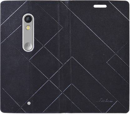 COVERNEW Flip Cover for Motorola Moto X Play XT1562