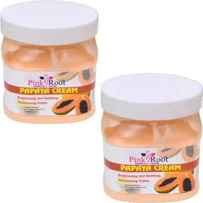 PINKROOT PAPAYA CREAM 500GM WITH PAPAYA CREAM 500GM