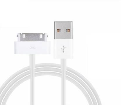 TECHGEAR Micro USB Cable 1 m iPhone 4S 4 USB Data Charger Cable Connector For iPhone 4 4 4S iPad 1 2 Quick Charge USB Sync Data Cable Adapter Phone Charge Cord Wire Compatible with Apple iPhone 4, Apple iPhone 4S