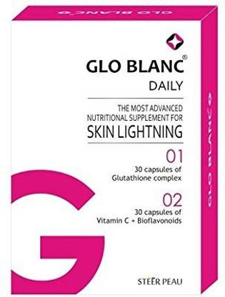 globlanc Glutathione, Vitamin C & bio flavonoids capsule for skin whitening