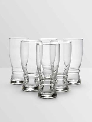 Ocean (Pack of 6) Hansa Glass (Set of 6)- 375ml Glass Set Water/Juice Glass