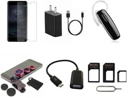 Mudshi Screen Protector Accessory Combo for Nokia 3