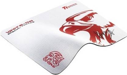 Tt eSPORTS White Ra Special Tactics Gaming Mouse Pad EMP0007SMS Non Slip Base Dual Sided Mousepad
