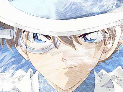Athah Anime Detective Conan Kaito Kid Kaito Kuroba Magic Kaito 13*19 inches Wall Poster Matte Finish Paper Print