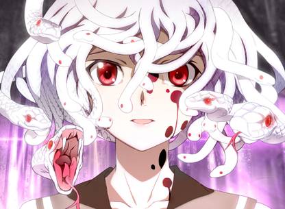 Athah Anime Monogatari (Series) Nadeko Sengoku Nadeko Medusa 13*19 inches Wall Poster Matte Finish Paper Print