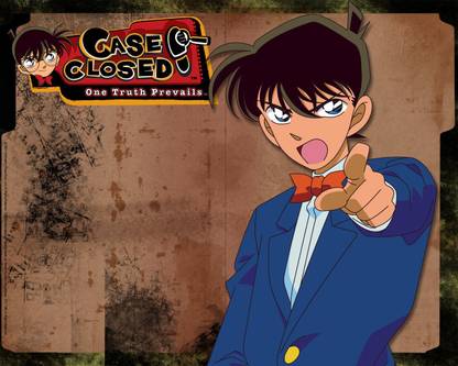 Athah Anime Detective Conan Case Closed 13*19 inches Wall Poster Matte Finish Paper Print