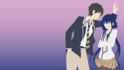 Athah Anime Masamune-kun's Revenge Masamune Makabe Aki Adagaki 13*19 inches Wall Poster Matte Finish Paper Print