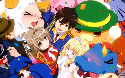 Athah Anime Amagi Brilliant Park Latifa Fleuranza Isuzu Sento Seiya Kanie Moffle Macaron 13*19 inches Wall Poster Matte Finish Paper Print