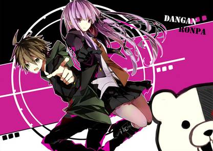 Athah Anime Danganronpa Makoto Naegi Monokuma Kyōko Kirigiri 13*19 inches Wall Poster Matte Finish Paper Print