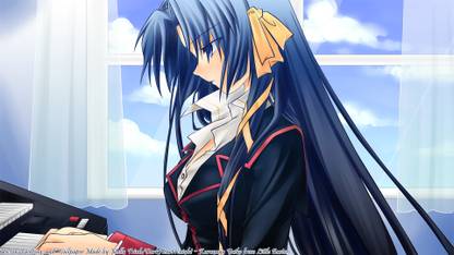 Athah Anime Little Busters! Yuiko Kurugaya 13*19 inches Wall Poster Matte Finish Paper Print