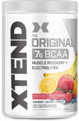 Scivation Xtend Original KnockOut Fruit Punch 30 servings BCAA