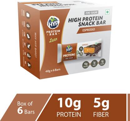 HYP Espresso (Box of 6) Protein Bars