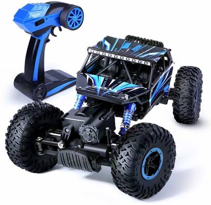 Authfort 2.4Ghz 1/18 RC Rock Crawler Vehicle Buggy Car 4 WD Shaft Drive High Speed Remote Control Monster Off Road Truck HB6619