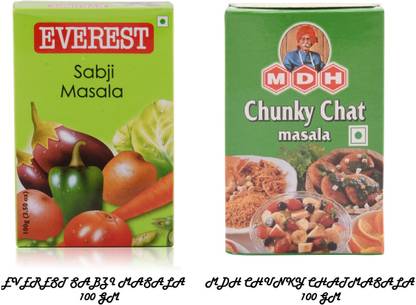 EVEREST E SABJI MASALA WITH CHUNKY CHAT MASALA 200 GM