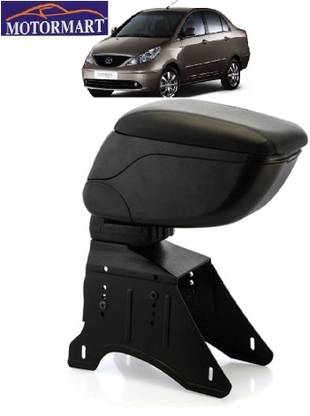 MOTORMART Black Arm Rest for Indica Vista Car Armrest