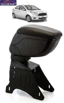 MOTORMART Black Arm Rest for Figo Car Armrest