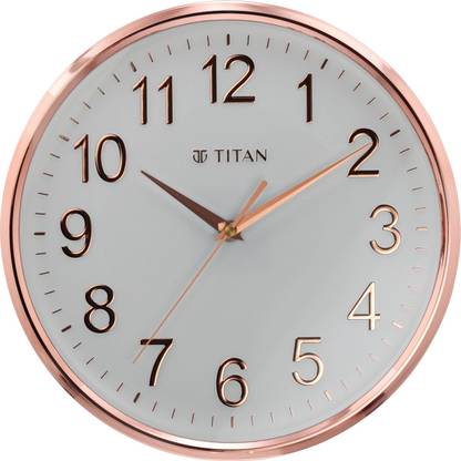Titan Analog 30 cm X 30 cm Wall Clock