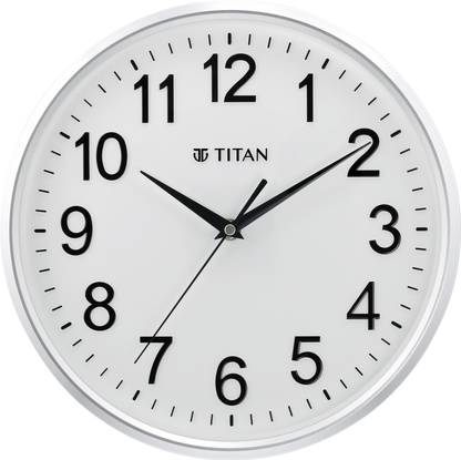 Titan Analog 30 cm X 30 cm Wall Clock