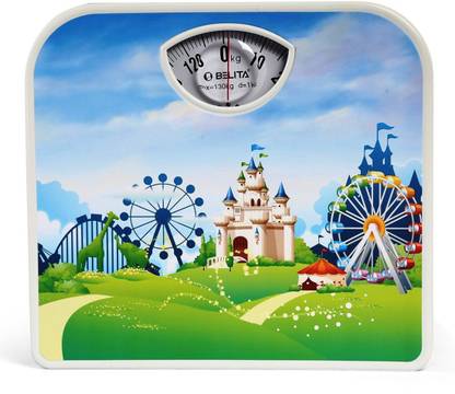 Belita Personal Mechanical Weighing Scale 1106 F 120 Kgs (Multicolour) Weighing Scale