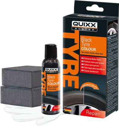 QUIXX BLACK TYRE COLOUR 75 ml Wheel Tire Cleaner