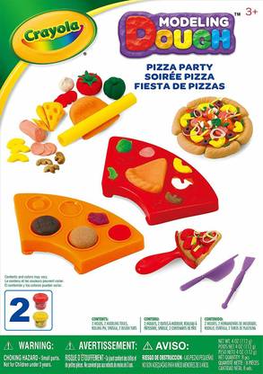 CRAYOLA Pizza Party Kit Dough Playset