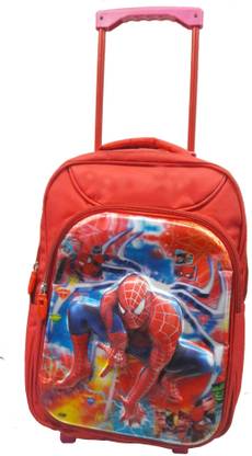 jarzi joris SPIDERMAN TROLLEY1 Waterproof Trolley (Red, 18 inch) Waterproof Trolley