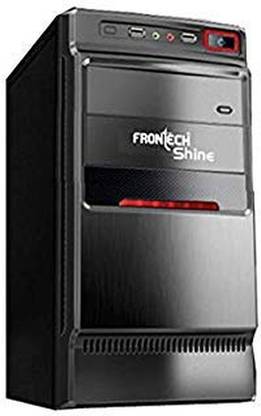 Frontech Shine JIL-4195 Computer Case mid tower Cabinet with USB 2.0 and USB 3.0 Ports Compatible with Computer