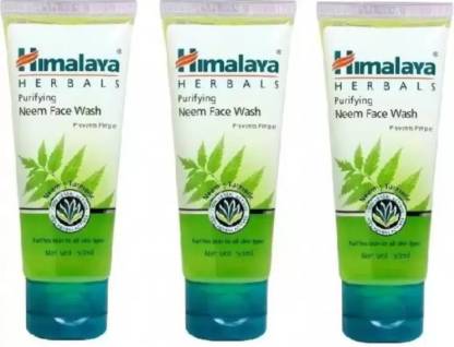 HIMALAYA NEEM PURIFING FASH WASH 50 ML X 3 Face Wash