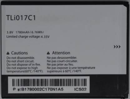 FULL CELL Mobile Battery For  Alcatel ONE TOUCH OT-5027B DAWN OT-4060O STREAK OT-4060A IDEAL