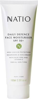 Natio Daily Defence Face Moisturiser SPF50+