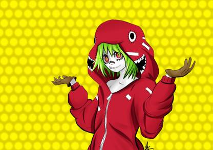 Athah Anime Vocaloid GUMI Song Illustration Matryoshka 13*19 inches Wall Poster Matte Finish Paper Print