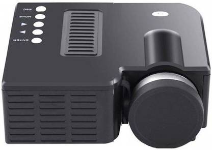 Un-Tech UC-28 Portable Projector with USB and Inbuilt Speaker (1000 lm) Portable Projector