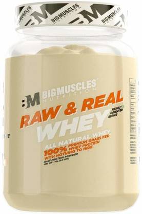 BIGMUSCLES NUTRITION Raw & Real Whey Protein Whey Protein