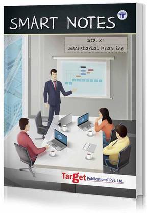 Std 11th Secretarial Practice (SP) Smart Notes Book, Commerce (Maharashtra Board)