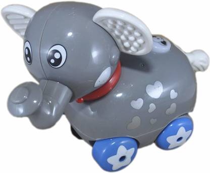 Toy Joy Remote Control Elephant for Kids Happy Go Animal Series Elephant 360 Rotation