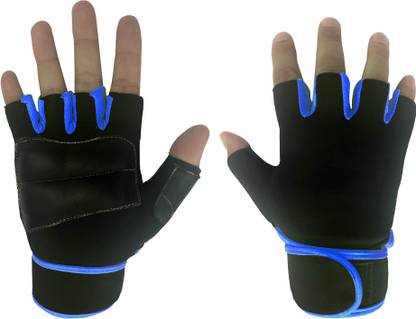 JMO27Deals Gym Gloves for Weightlifting with Wrist wrap Support Gym & Fitness Gloves