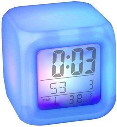 Shopment Digital Multicolor Clock