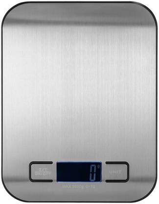 venja 5kg/10kg Stainless Steel Digital Scale Accurate Weighing Measure Tool Weighing Scale