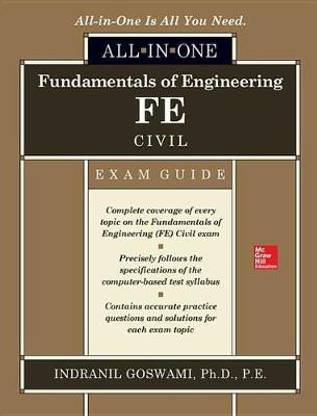 Fundamentals of Engineering Fe Civil All-In-One Exam Guide