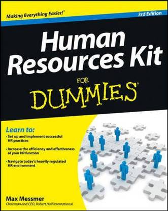 Human Resources Kit For Dummies