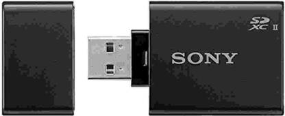 SONY MRW-S1 UHS-II SD Memory Card Reader (Black) Card Reader