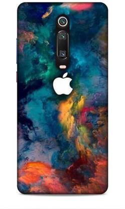 HEMKING Back Cover for Xiaomi Redmi K20 Pro (M1903F11A) Colorful Apple Logo Printed