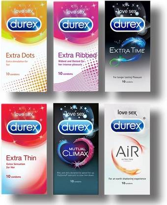 DUREX ALL VARIANTS HONEYMOON LOVE Condom