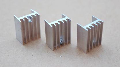 Electronic Spices Aluminum Heat Sink for TO-220 Mosfet Transistor PACK OF 10 Miscellaneous Electronic Hobby Kit