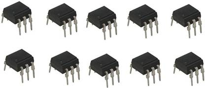 DANGI E SHOP 10PCS OPTOCOUPLER 4N35 IC for Replacement or DIY Projects Electronic Components Electronic Hobby Kit